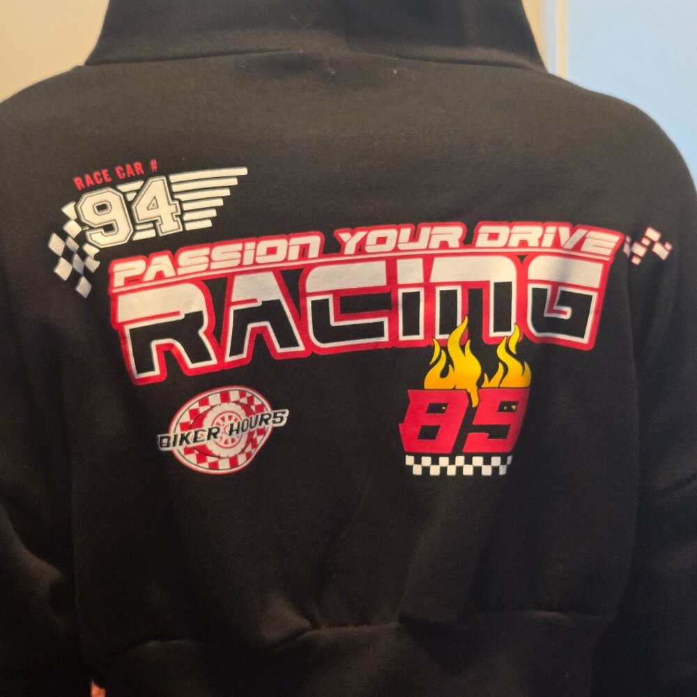 Passion Racing Cropped Hoodie - Picture 2 of 5